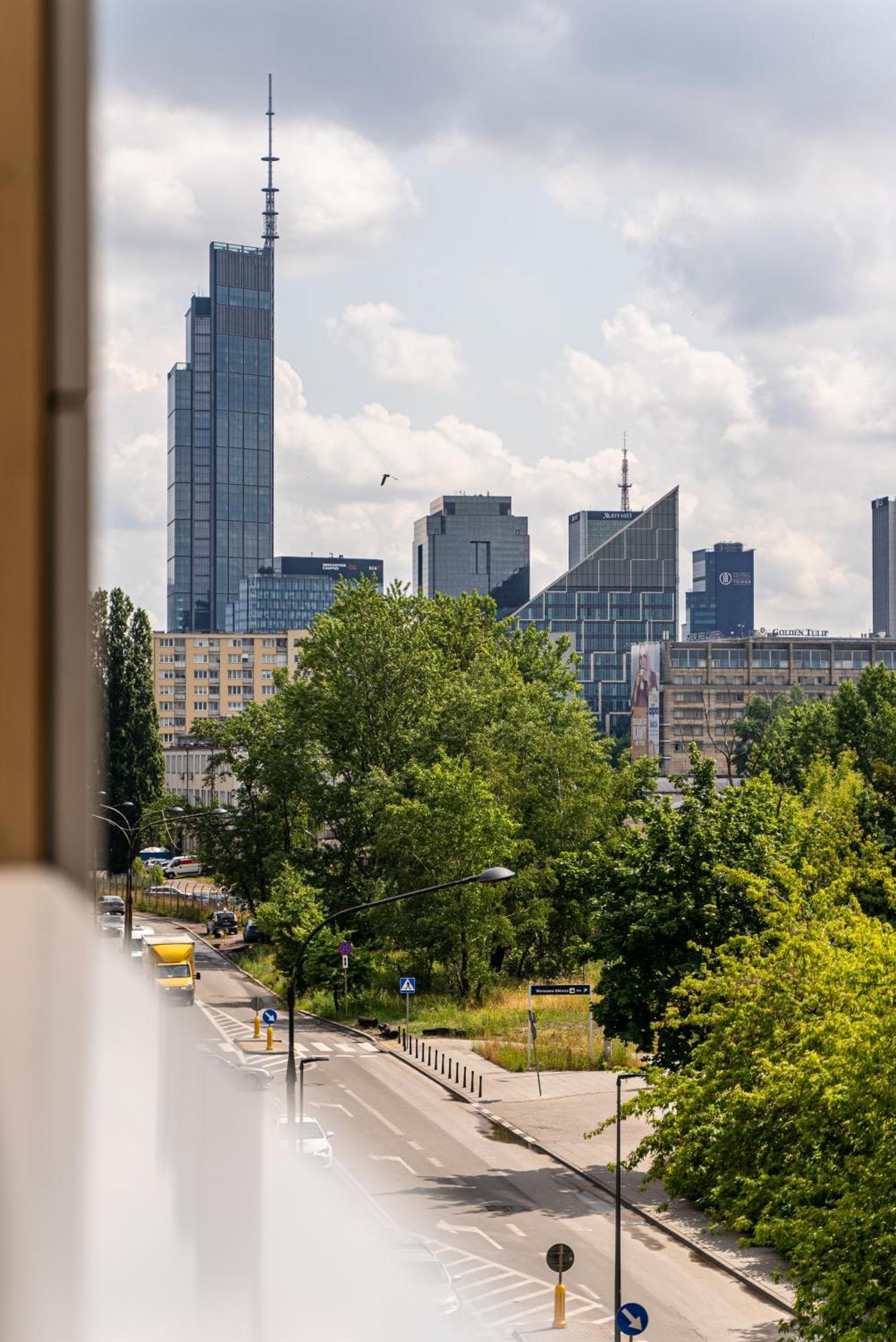 Apartamentysnu, Wola Premium II Z Parkingiem Warsaw Exterior photo
